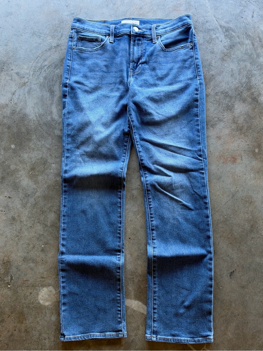 Lucky Brand Women Straight Blue Denim Jeans